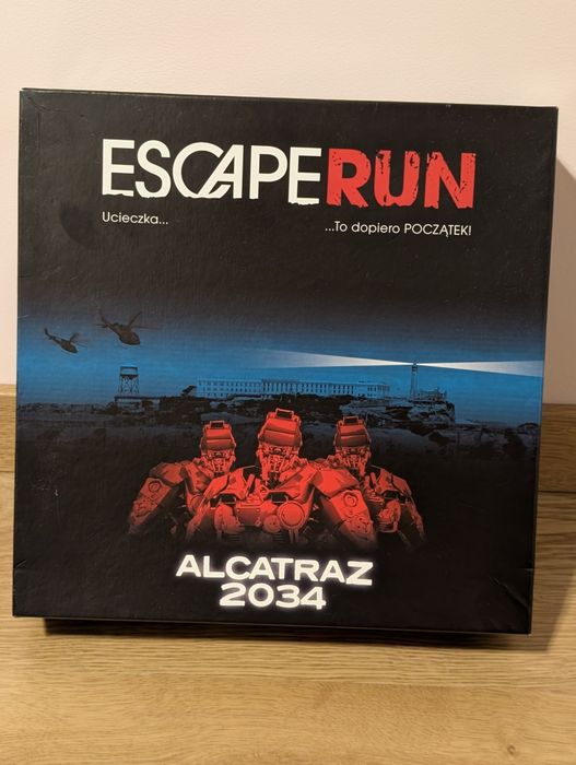 Gra planszowa Escape Run Alcatraz 2034