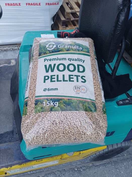 Pellet pelet A1 din Plus certyfikowany 975 kg paleta