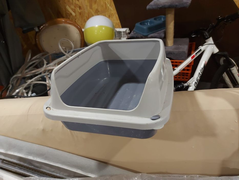 Caixa de areia para gato