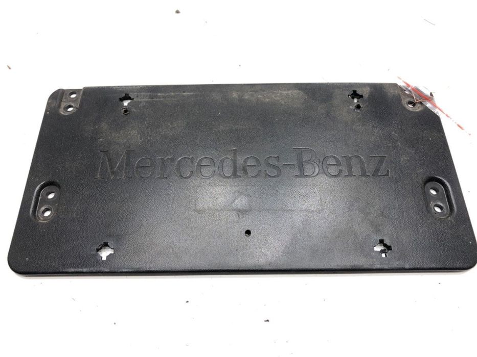 PODKŁADKA POD TABLICĘ TYŁ  MERCEDES-BENZ KLASA S (W221) 2005 - 2013 S 400 Hybrid 220 kW [299 KM]
