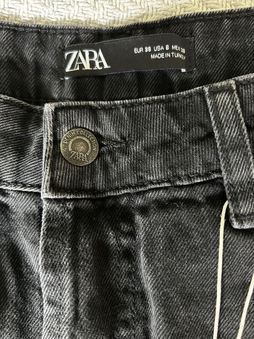 Zara nowe spodenki szorty z błyszczącymi lampasami 38