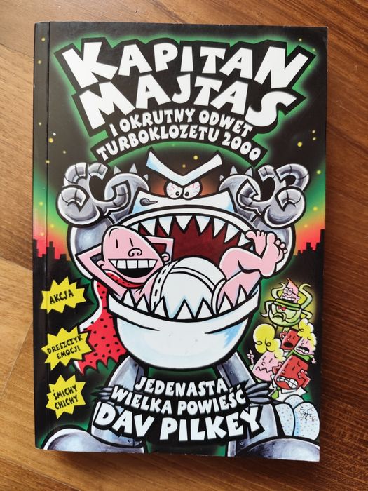 Kapitan Majtas i Okrutny Odwet Turboklozetu 2000