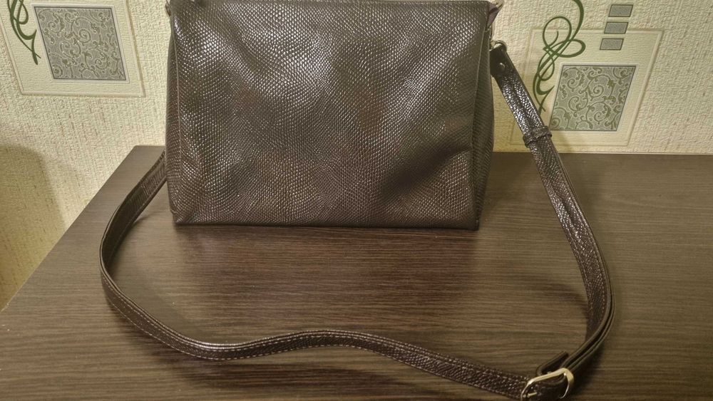 Кожаная натуральная женская сумка