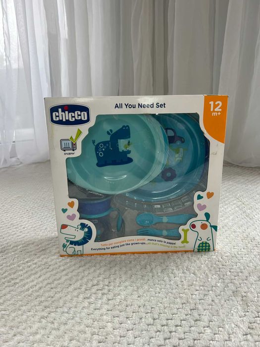 Zestaw naczyń Chicco 12m+ 5 elementów