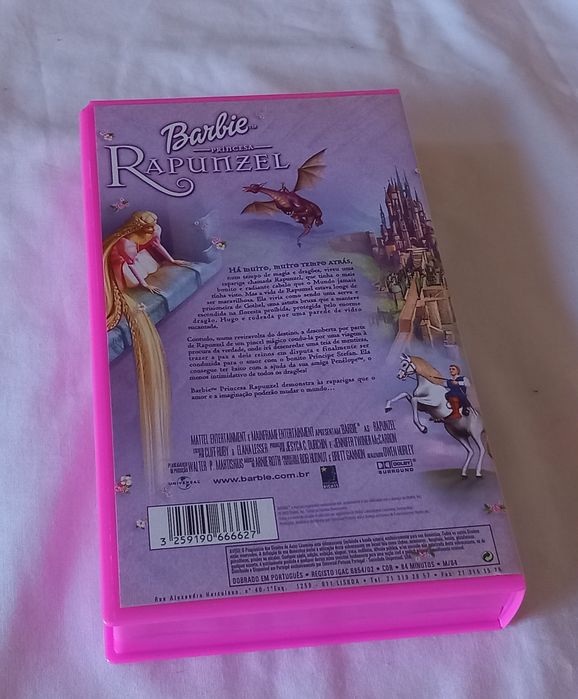 Filme da Barbie Princesa Rapunzel 4€