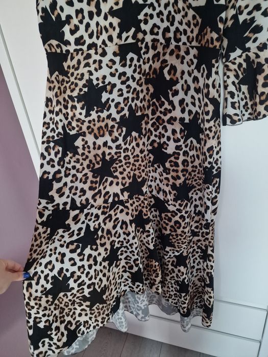 Elegancka sukienka boohoo sylwester 46 48