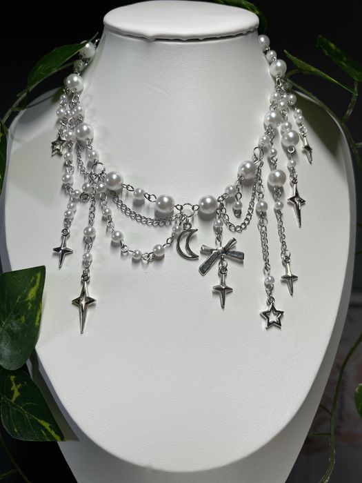 Naszyjnik "white pearl"