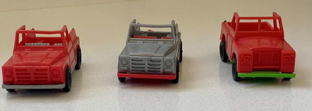LOTE 3 Miniaturas Vintage – POLITOYS 1:43 – Made in Italy