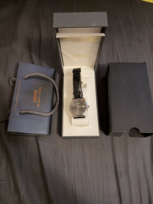 Zegarek analogowy LOBINNI INTERLAKEN na prezent elegancki