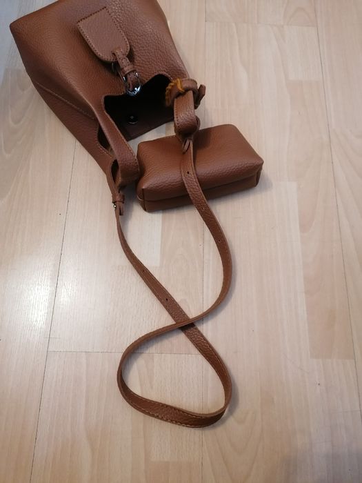 Torebka damska na ramię brąz