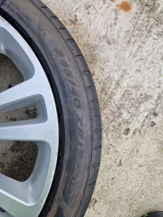 Felgi Aluminiowe koła z oponami Pirelli 245/40/R19 Jaguar Xf X260
