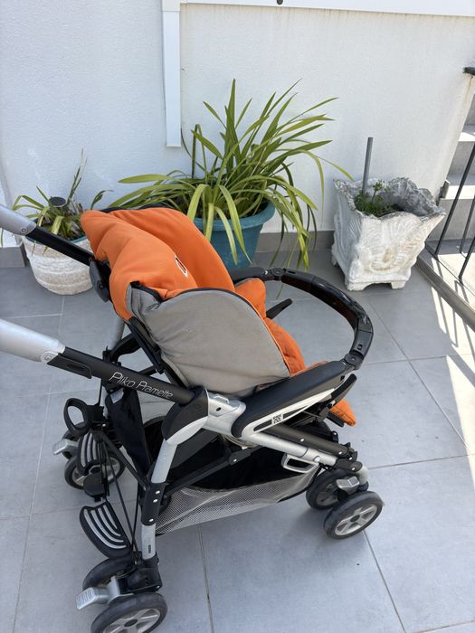 Carrinho de bebé Pré-Natal laranja