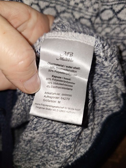 Malibu bluza z kapturem roz 38/40