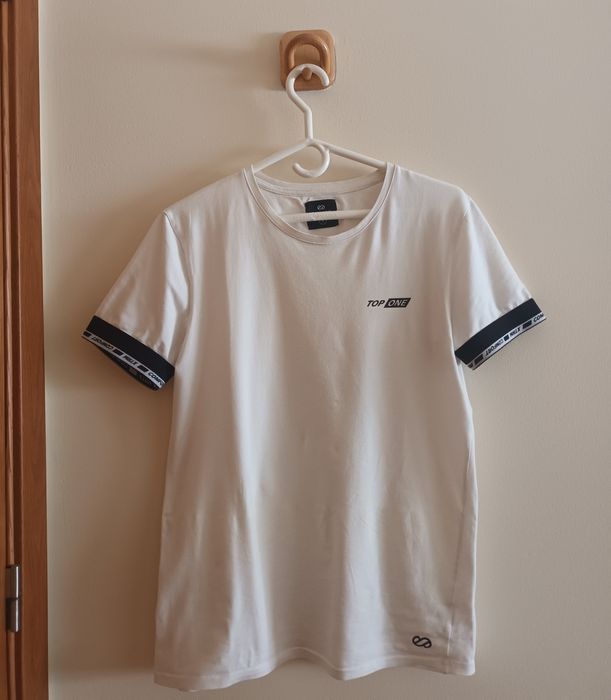 T-shirt branca da Silver