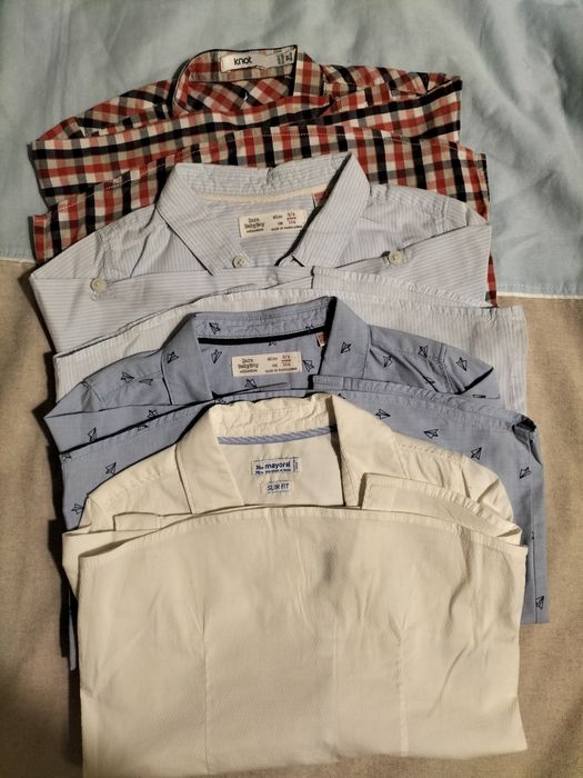 4 camisas multimarcas rapaz