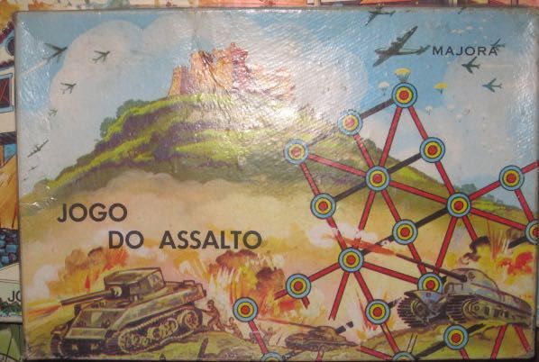 3 Jogos Majora anos 1970 Corrida Cavalos Jogo Assalto Jogo Mosaicos