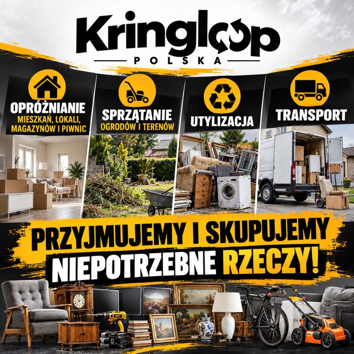 KRINGLOOP POLSKA! Przyjemy zlecenia na uslugi opróżniania, wywozu, utylizacji!