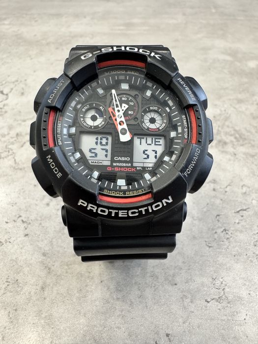 Мужские часы CASIO G-Shock GA-100-1A4ER