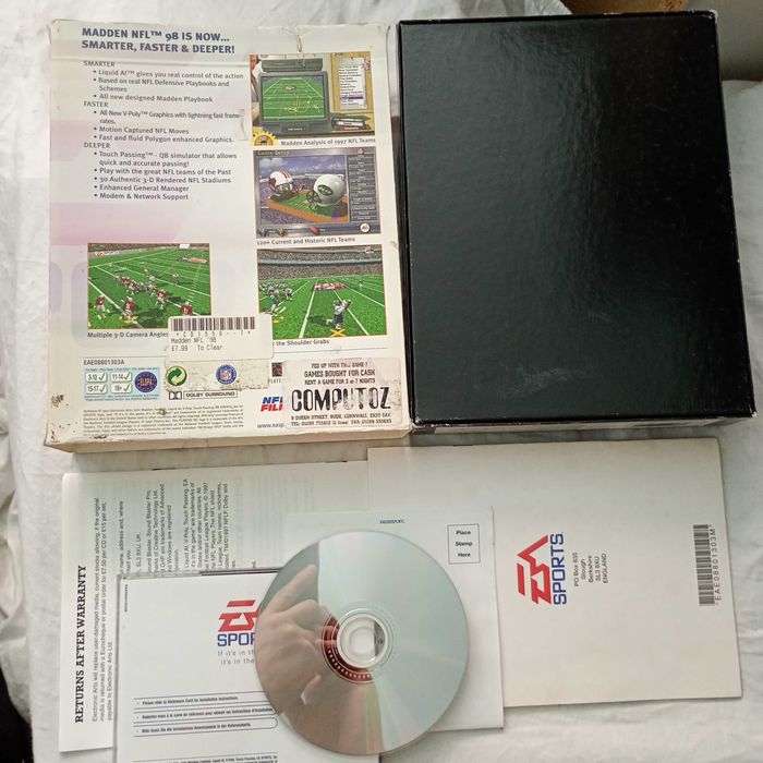 Madden NFL 98 PC Big Box Eng