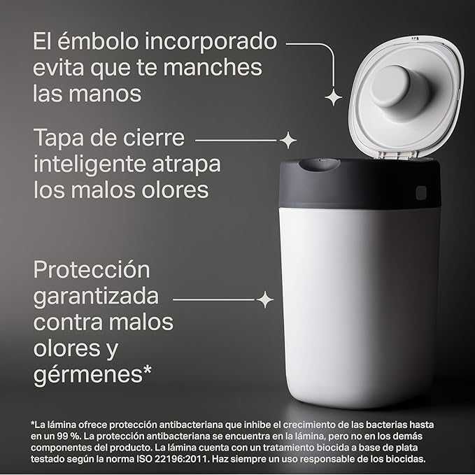 Tommee Tippee Recipiente para fraldas Twist & Click,