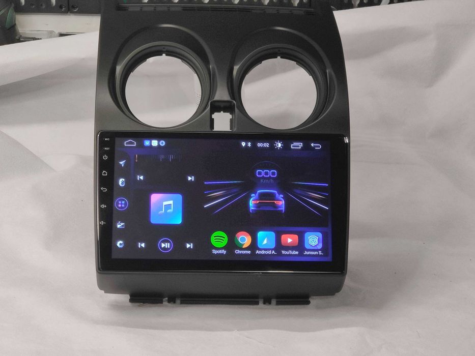 Rádio Nissan Qashqai - Android 13  – 2 DIN GPS WIFI - Novo Garantia