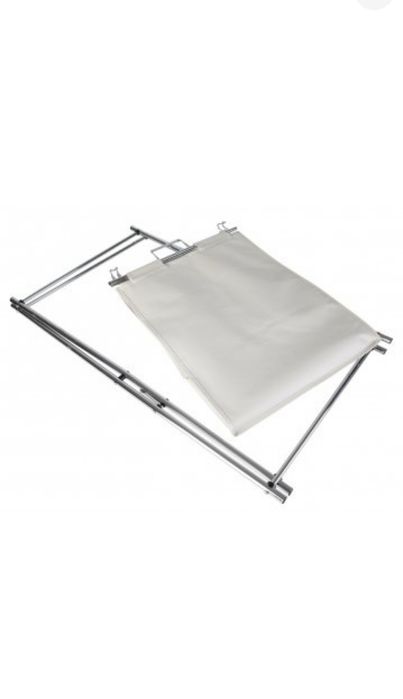 Кошик для білизни Axentia складаний білий 72 х 44 х 34