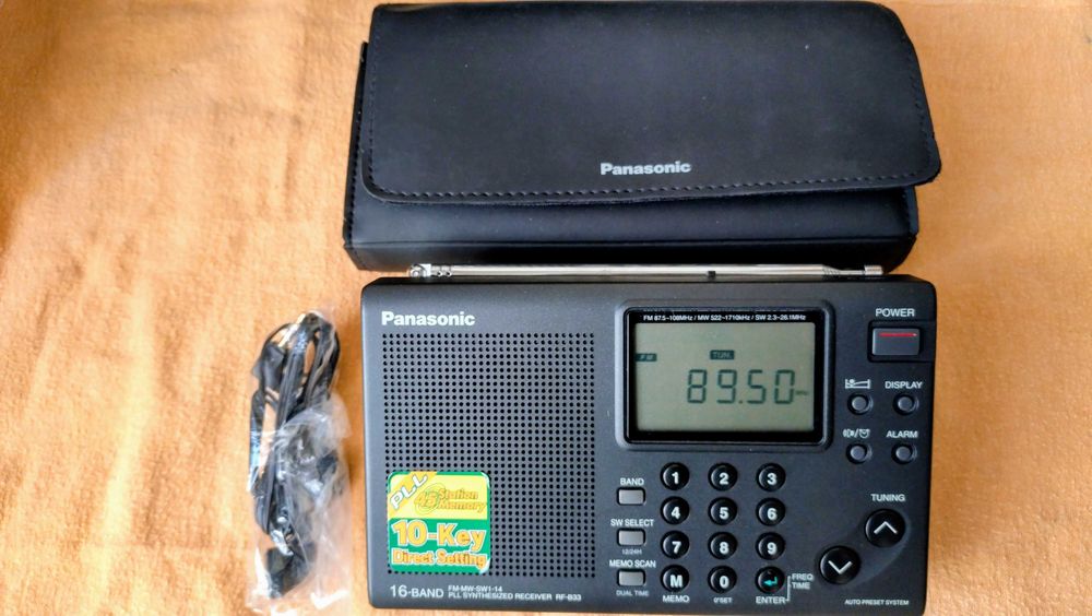 Radio Portatil Panasonic RF-B33 FM/MW/SW