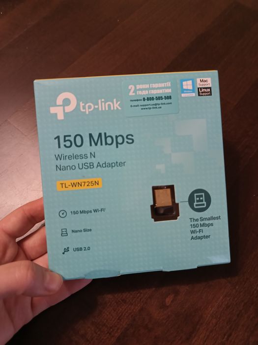 Wi-Fi адаптер TP-LINK TL-WN725N
