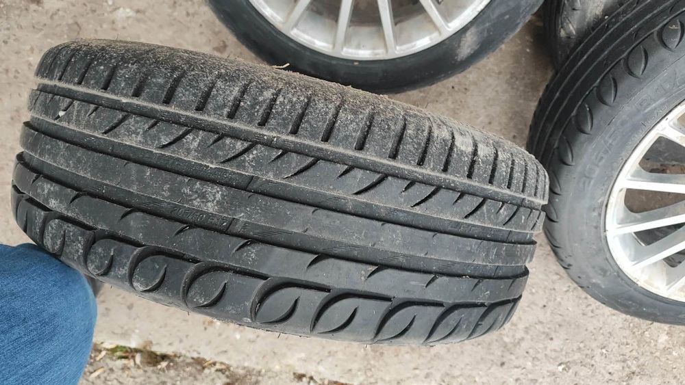 Alufelgi,opony letnie koło 205 50 r 17 ,4x100 do Hondy.