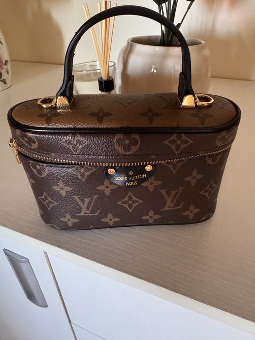 Kosmetyczka LV vanity uszkodzony  zamek