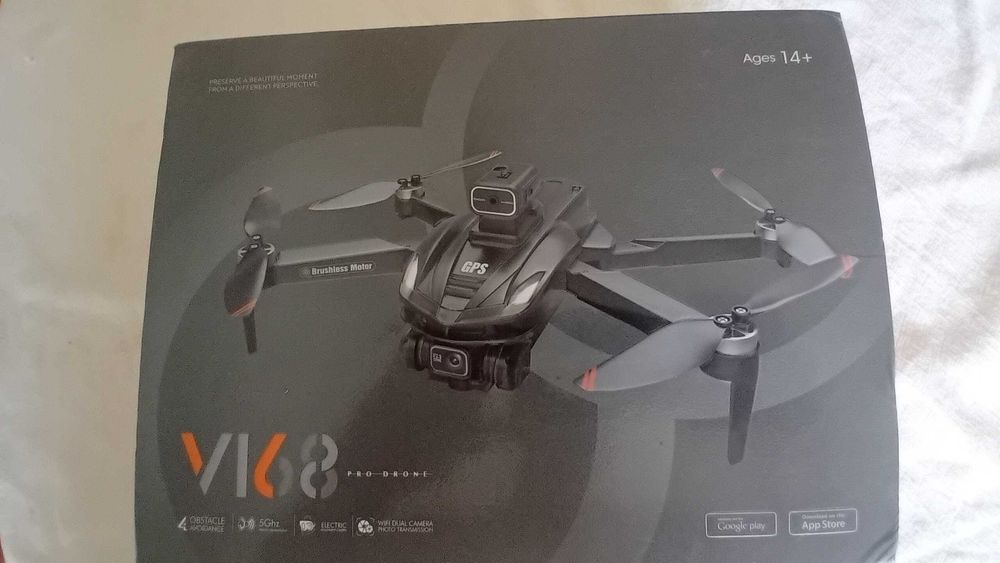 Drone novo com caixa nunca utilizado