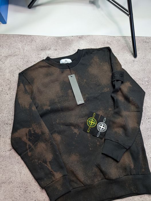 Світшот Stone Island у всіх розмірах в стилі Тай дай