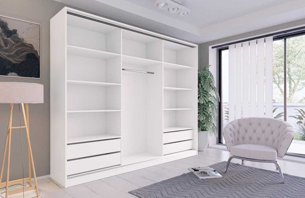 270x230x56 Szafa przesuwna Black