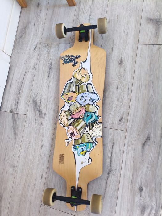 Deska longboard kółka zombie hawgs 76mm