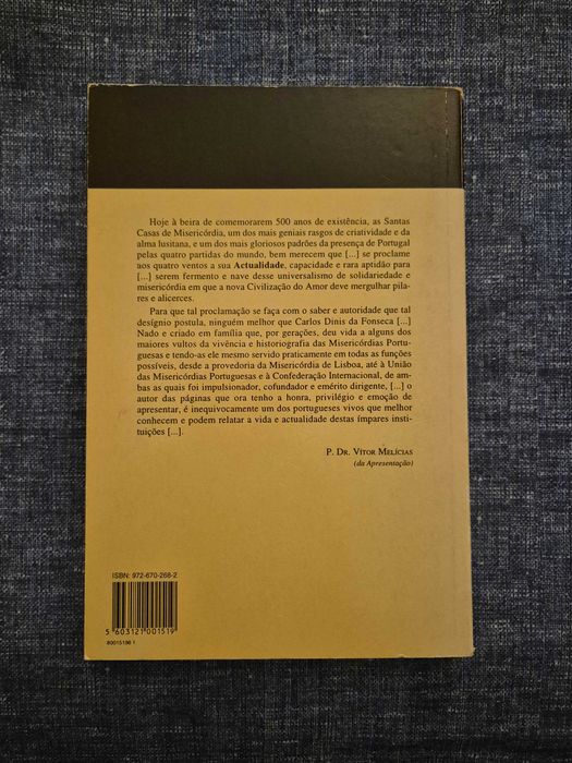 Book History and Current Status of the Misericórdias (Postage Included)64286654717954121