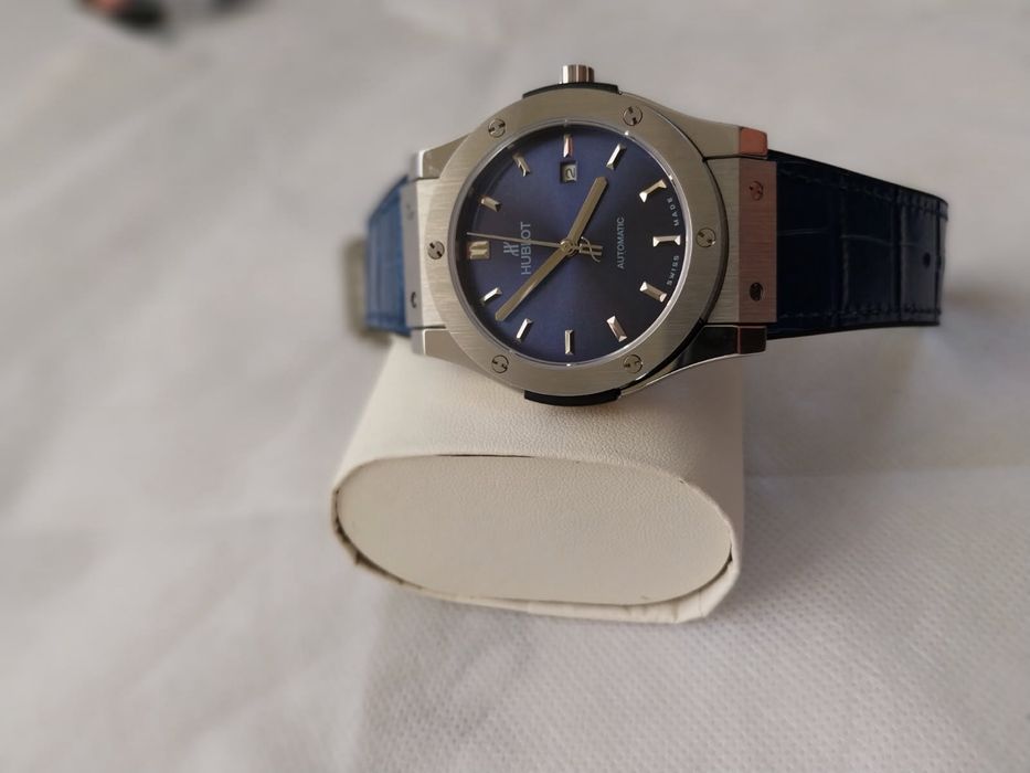 Zegarek Hublot Classic Fusion Blue Titanium