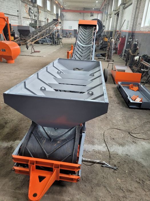 Розвантажувач зерновозів, конвеєр для портів, барж, суден перевантажув