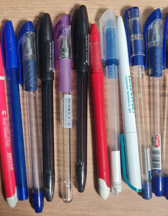 Кулькові ручки 31 шт.