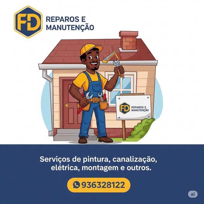 Faz tudo , Marido de Aluguel, reparos e manutenções. Atendemos em Toda Lisboa - Manutenção Rápida desde 35€