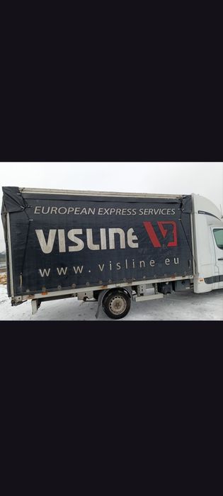 Paka plandeka firanka master III Movano długość 4.27 szeroka 2.3