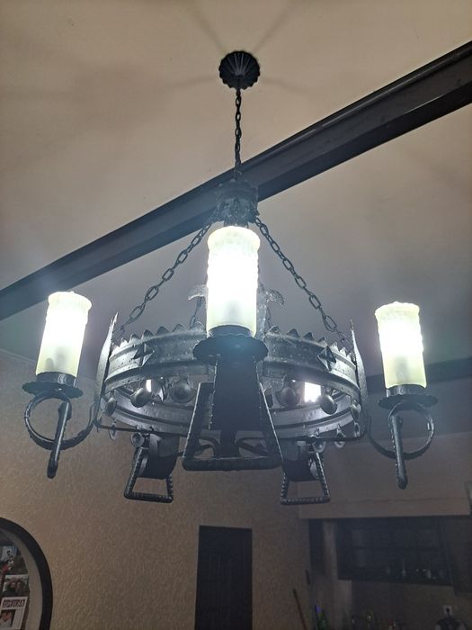 3 Candeeiros com 5 lampadas