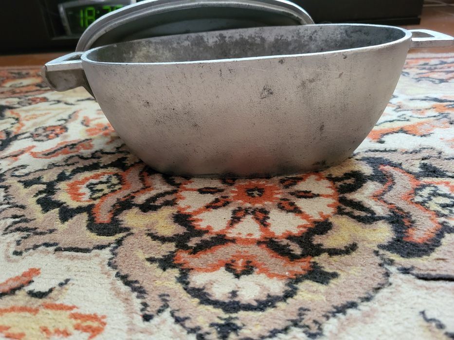 Гусятниця , качениця, 2л, CPCP,  з кришкою, литий алюміній