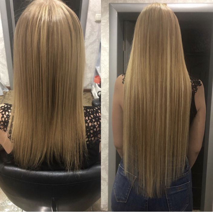 Наращивание волос Lux класса