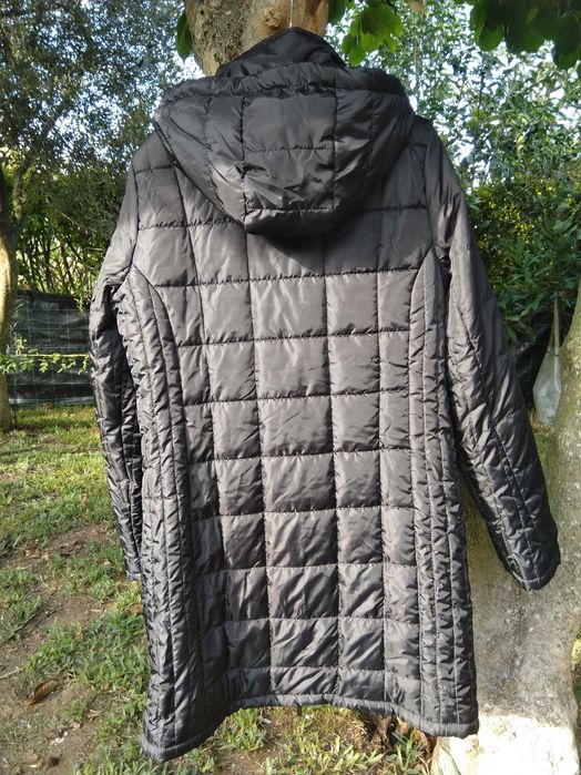 Casaco acolchoado, preto, L/40