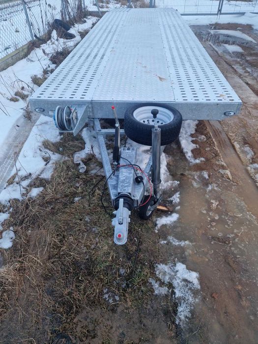 Przyczepa Niewiadów BR3 8x2,1 pełna wypełnienie aluminiowe