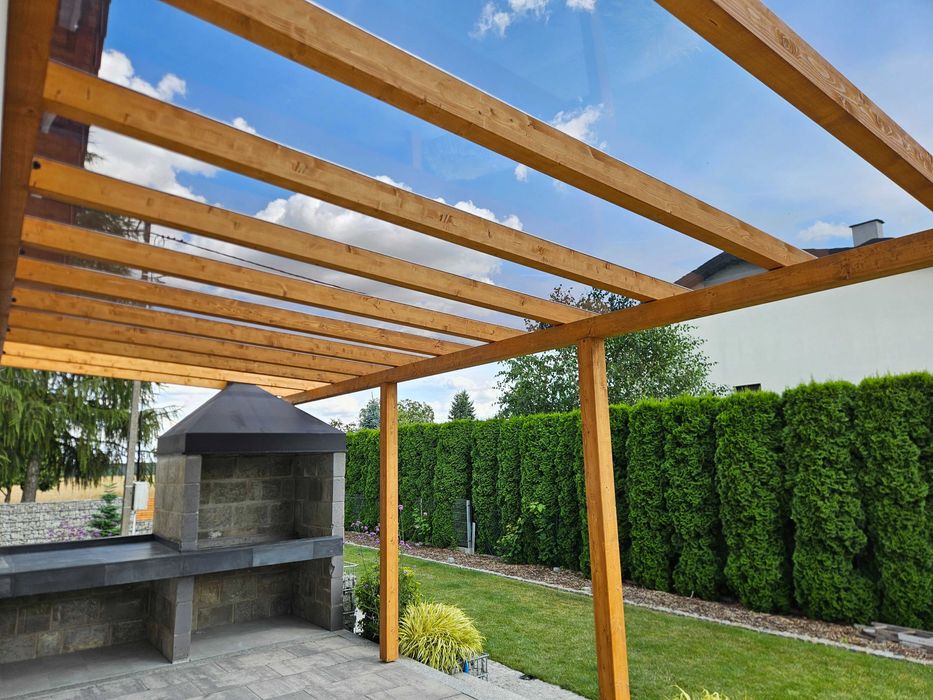 Zadaszenia-Drewno BSH-Aluminium