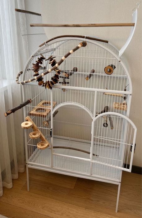 Доставка в Вам Новый вольер для попугаев/птиц 155/80/55