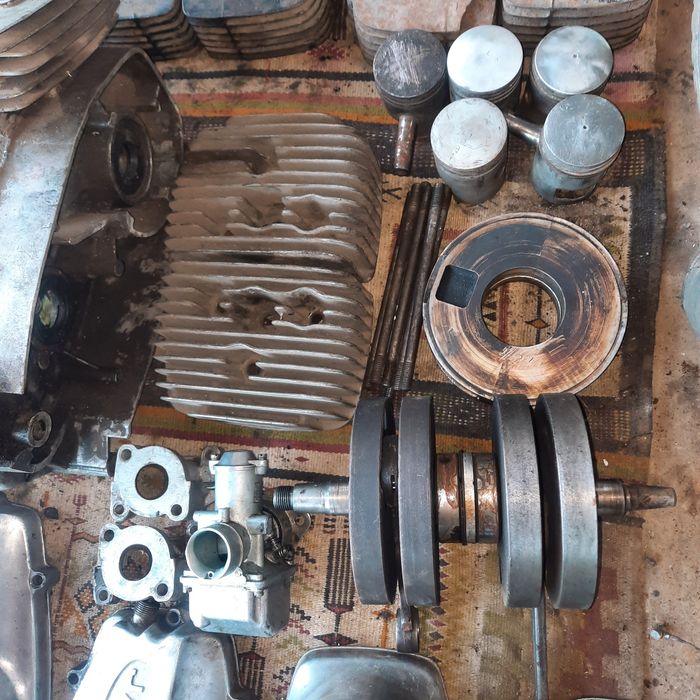 Картера,циліндри,головки ява JAWA 638, 634.ява 350