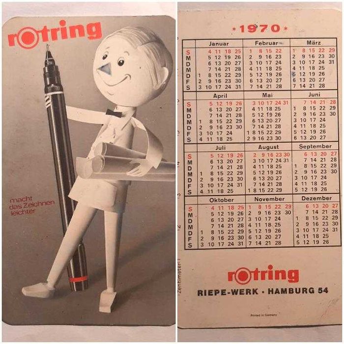 Calendários Antigos