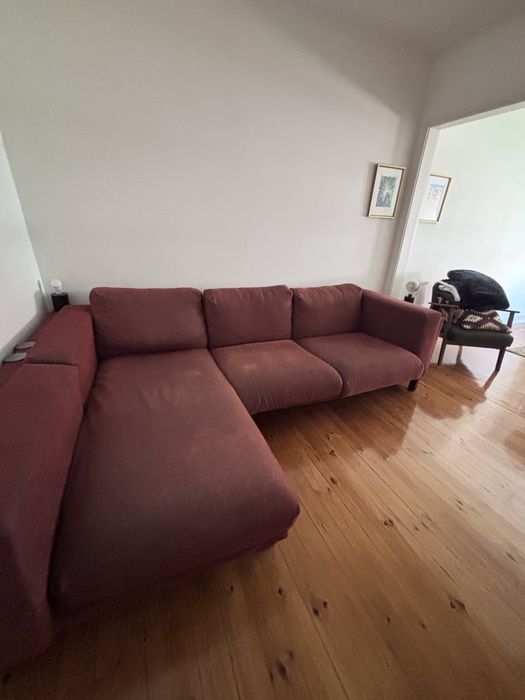 Sofá 3 Lugares com Chaise Longue IKEA KIVIK
